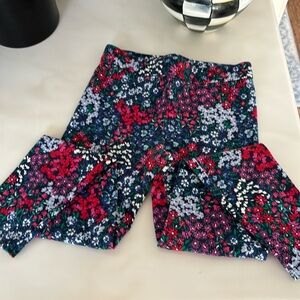 Janie and Jack stretch floral pants